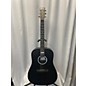 Used Martin Used Martin DX JOHNNY CASH Black Acoustic Electric Guitar