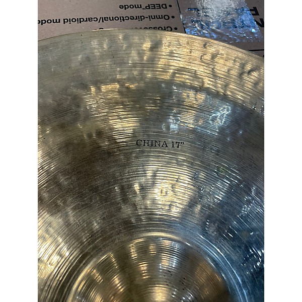 Used Soultone Used Soultone 17in CUSTOM BRILLIANT Cymbal