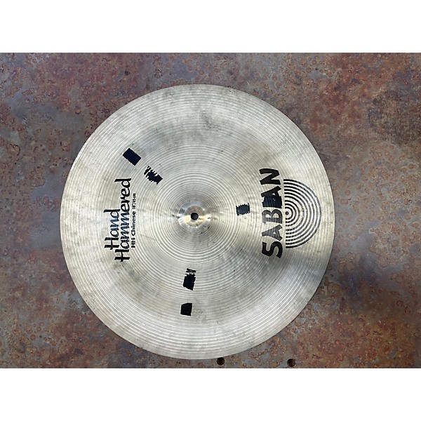 Used SABIAN Used SABIAN 18in HH Chinese Brilliant Cymbal