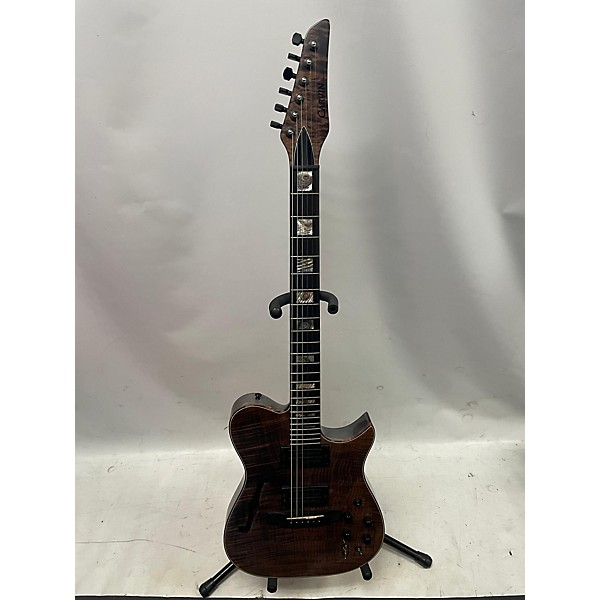 Used Carvin AE185 KOA Hollow Body Electric Guitar