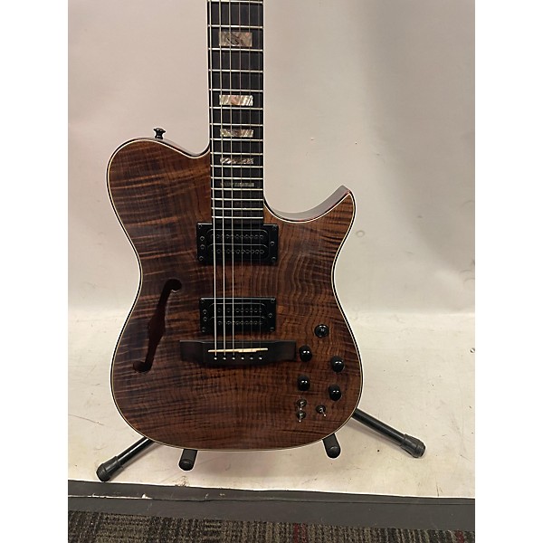 Used Carvin AE185 KOA Hollow Body Electric Guitar