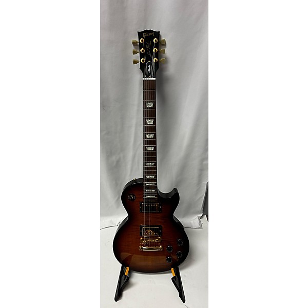 Used Gibson Used Gibson Lp Studio Plus Tiger Eye Solid Body Electric Guitar