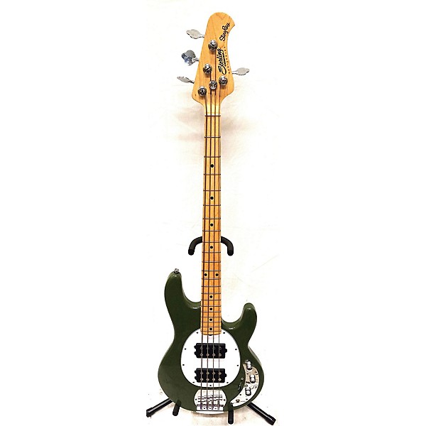 Used Sterling by Music Man Used Sterling By Music Man Ray34 Green Electric Bass Guitar