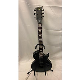 Used Epiphone Ltd Used Epiphone Ltd EC-256 Black With Silver Pinstripes Solid Body Electric Guitar