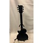 Used Epiphone Ltd Used Epiphone Ltd EC-256 Black With Silver Pinstripes Solid Body Electric Guitar