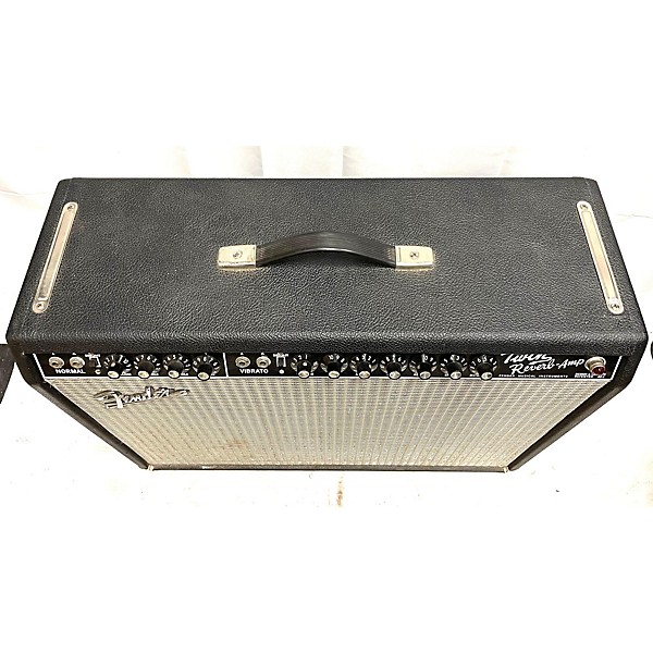 Used Fender Used Fender 1965 Reissue Twin Reverb 85W 2x12 Tube Guitar Combo Amp