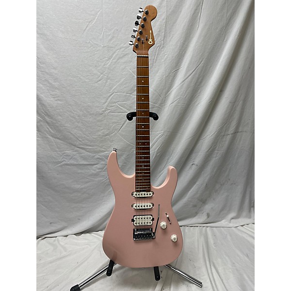 Used Charvel Pro-Mod DK24 Solid Body Electric Guitar Satin Shell Pink |  Guitar Center