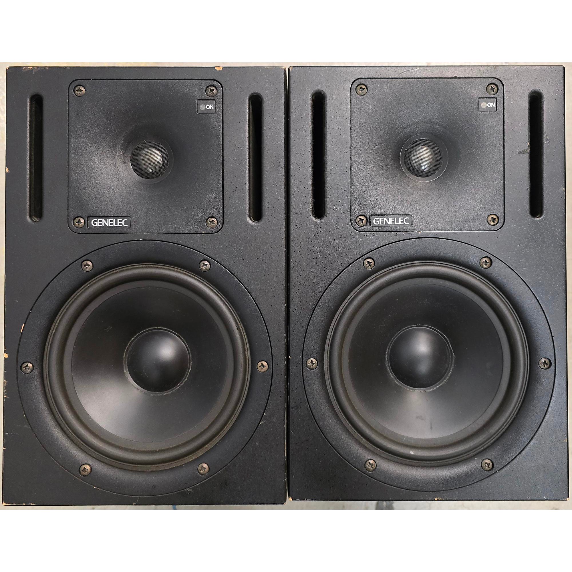 Used Genelec Used Genelec 1030A Studio Monitor Pair Powered Monitor |  Guitar Center