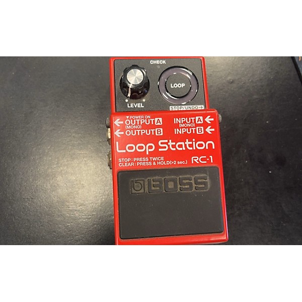 Used BOSS Used BOSS RC1 Loop Station Pedal