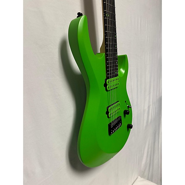 Used Used Kiesel A2 Green Solid Body Electric Guitar