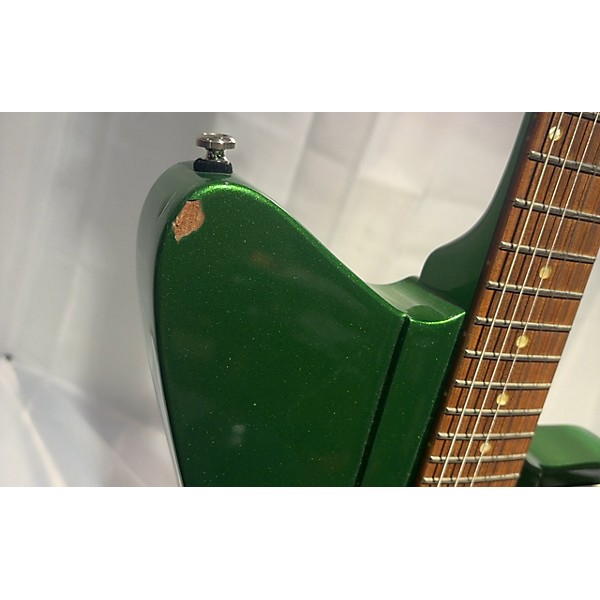 Used Rivolta Used Rivolta MONDATA JUNIOR Sage Green Metallic Solid Body Electric Guitar