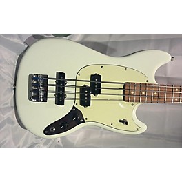 Used Fender Used Fender Mustang Bass Olympic White Electric Bass Guitar