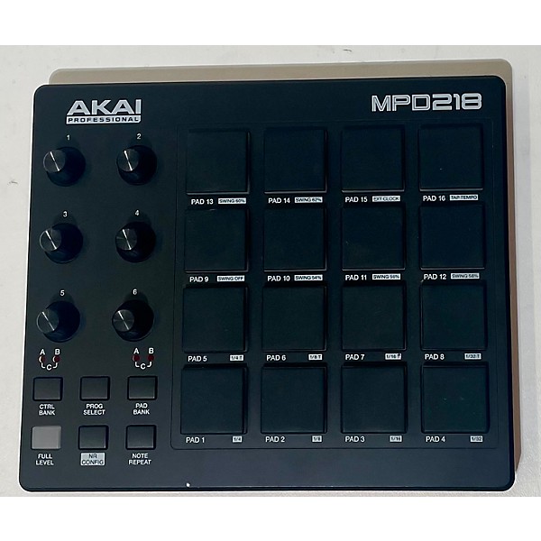 Used Akai Professional Used Akai Professional MPD218 MIDI Controller