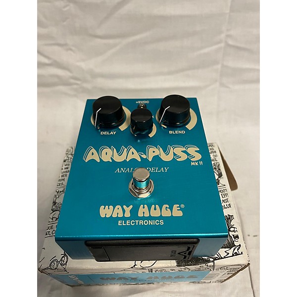 Used Way Huge Electronics WHE701 Aqua Puss Analog Delay Effect Pedal