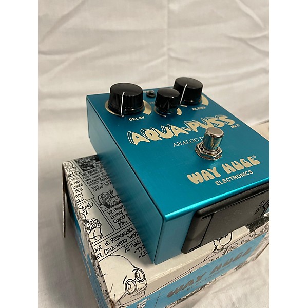 Used Way Huge Electronics WHE701 Aqua Puss Analog Delay Effect Pedal