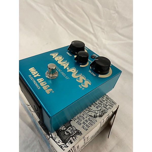 Used Way Huge Electronics WHE701 Aqua Puss Analog Delay Effect Pedal