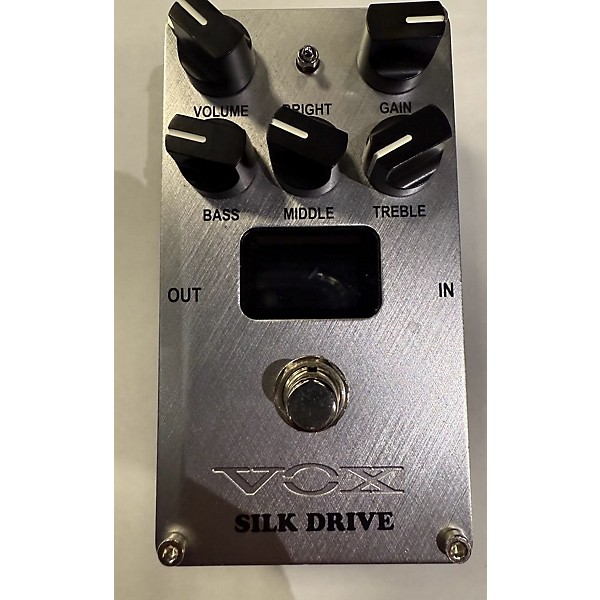 Used VOX Silk Drive Effect Pedal