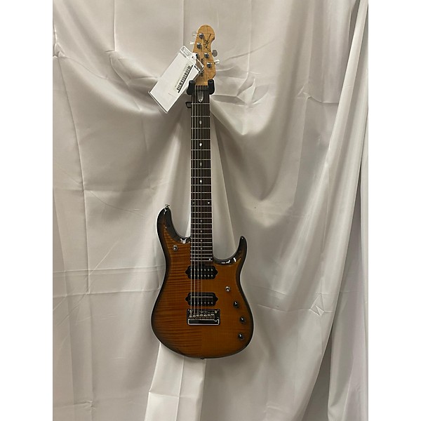 Used Ernie Ball Music Man Used Ernie Ball Music Man BFR Petrucci 7 String Tobacco Burst Solid Body Electric Guitar