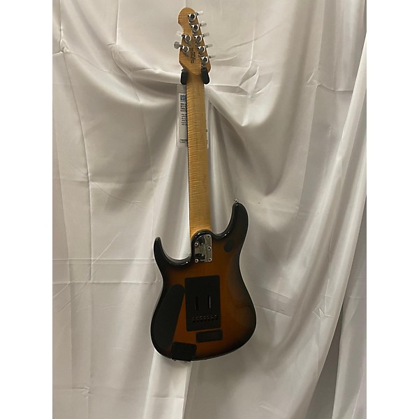 Used Ernie Ball Music Man Used Ernie Ball Music Man BFR Petrucci 7 String Tobacco Burst Solid Body Electric Guitar