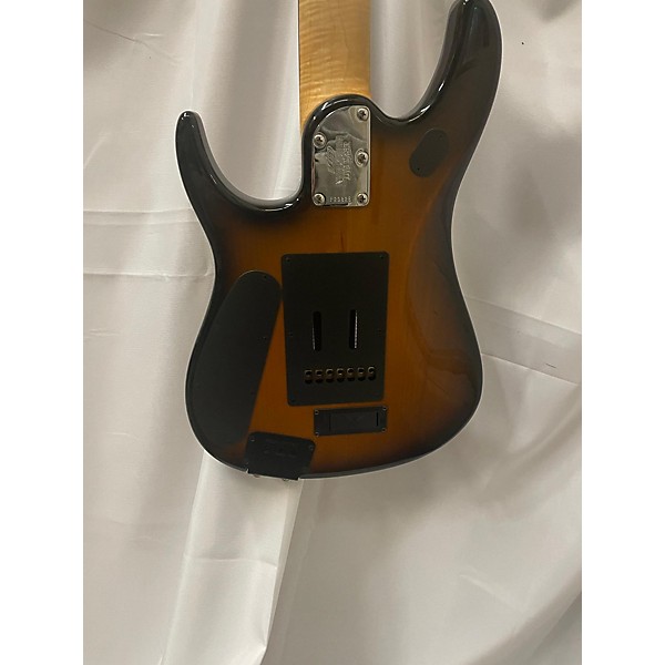 Used Ernie Ball Music Man Used Ernie Ball Music Man BFR Petrucci 7 String Tobacco Burst Solid Body Electric Guitar