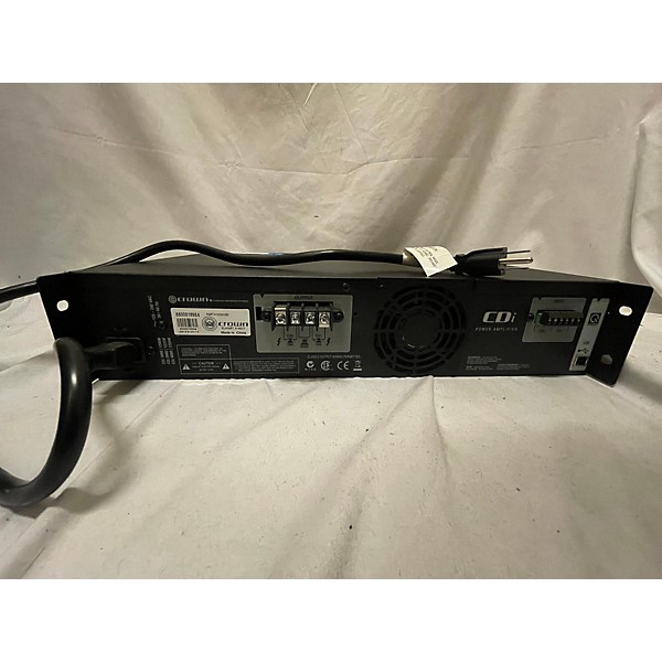 Used Crown CDI1000 Power Amp