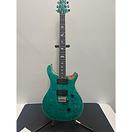 Used PRS Used PRS SE Custom 22 Turquoise Solid Body Electric Guitar