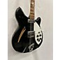 Vintage 1967 Rickenbacker 360/12 Black Hollow Body Electric Guitar