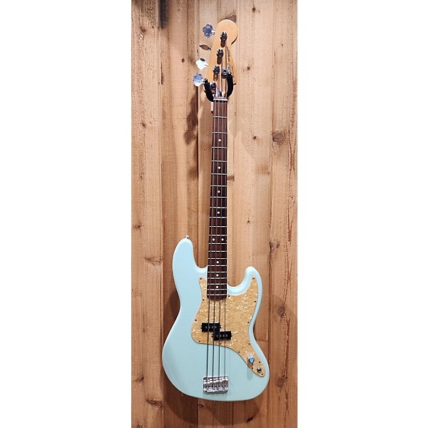 Used Fender Used Fender Mark Hoppus Signature Jazz Bass Seafoam Green Electric Bass Guitar