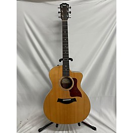 Used Taylor Used Taylor 214CE Deluxe Natural Acoustic Electric Guitar