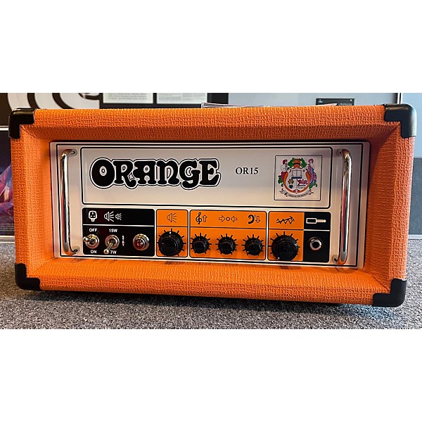 Used Orange Amplifiers OR15H 15W Tube Guitar Amp Head