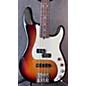 Used Fender Used Fender American Ultra Precision Bass 2 Tone Sunburst Electric Bass Guitar