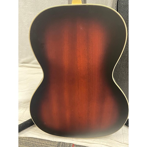 Used Gretsch Guitars Used Gretsch Guitars G9241 Alligator Biscuit Round-Neck Resonator 2 Color Sunburst Acoustic Electric ...