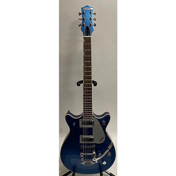 Used Gretsch Guitars Used Gretsch Guitars G5232T Electromatic Double Jet MIDNIGHT SAPPHIRE Solid Body Electric Guitar