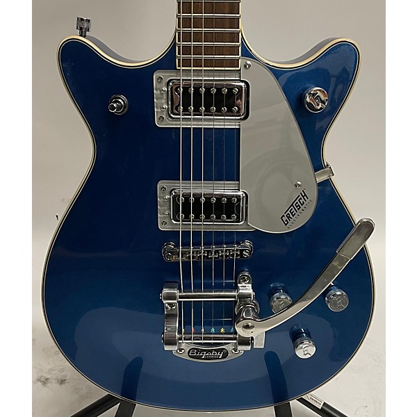 Used Gretsch Guitars Used Gretsch Guitars G5232T Electromatic Double Jet MIDNIGHT SAPPHIRE Solid Body Electric Guitar