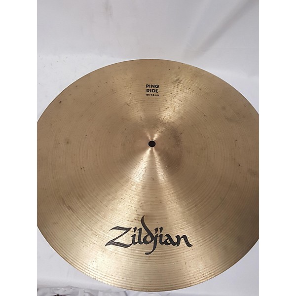 Used Zildjian Used Zildjian 18in Ping Ride Cymbal