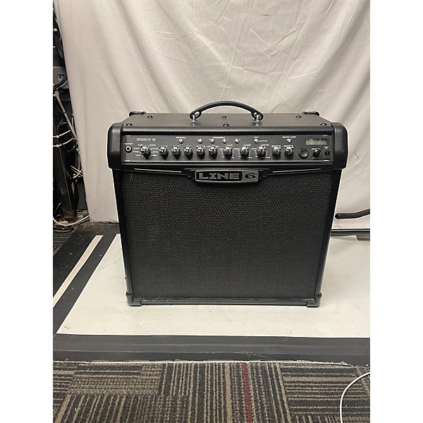 Used Line 6 Spider IV 75W 1x12 Guitar Combo Amp