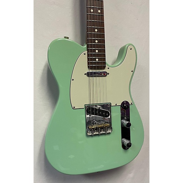 Used Fender Used 2017 Fender Limited Edition American Standard Telecaster With All Rosewood Neck Seafoam Green Solid Body ...