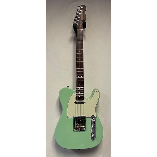 Used Fender Used 2017 Fender Limited Edition American Standard Telecaster With All Rosewood Neck Seafoam Green Solid Body ...