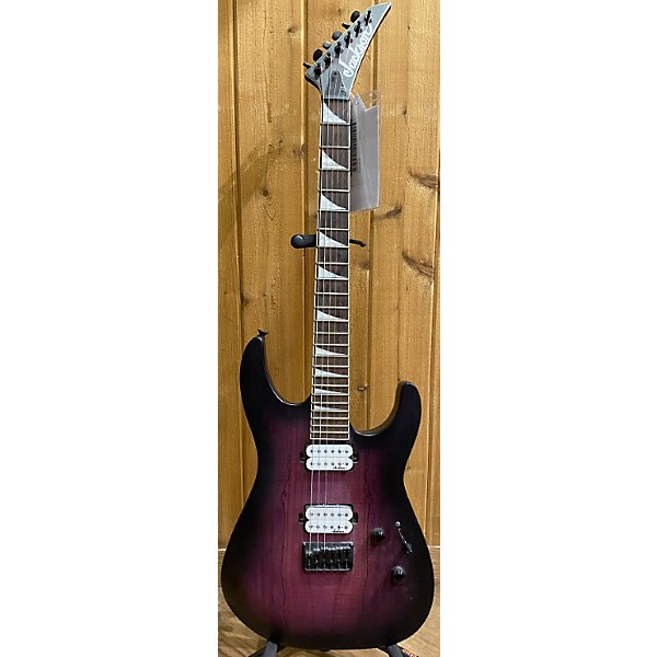 Used Jackson Used Jackson SLX HT Trans Purple Solid Body Electric Guitar