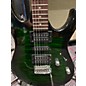 Used Ibanez Used Ibanez GIO GRX70QA Green Solid Body Electric Guitar thumbnail