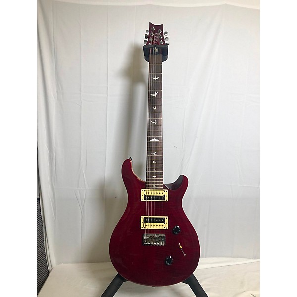 Used PRS Used PRS SVN Black Cherry Solid Body Electric Guitar