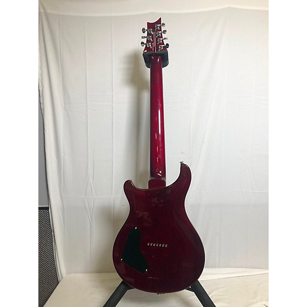 Used PRS Used PRS SVN Black Cherry Solid Body Electric Guitar