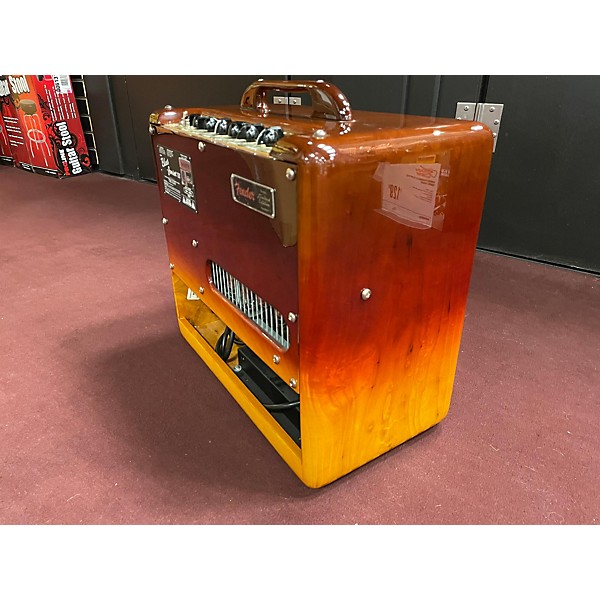 Used Fender Blues Junior III Woody Tequila Sunrise Tube Guitar Combo