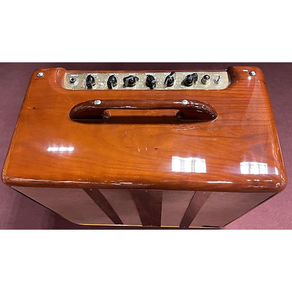 Used Fender Blues Junior III Woody Tequila Sunrise Tube Guitar Combo