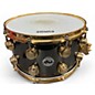 Used Used DW 14X8 Collector's Series Brass Snare Drum Black And Gold thumbnail