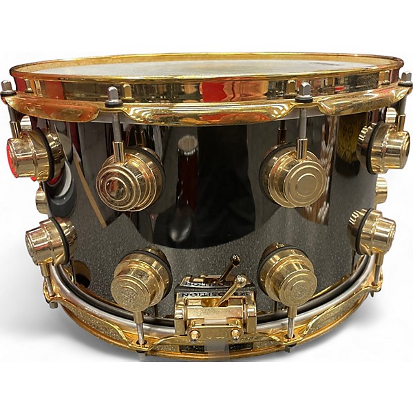 Used Used DW 14X8 Collector's Series Brass Snare Drum Black And Gold