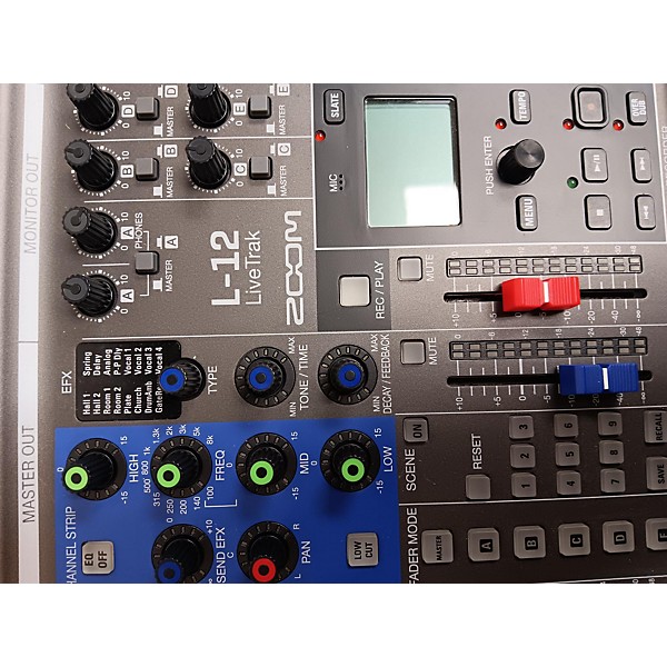 Used Zoom LiveTrak L-12 Unpowered Mixer