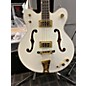 Used Gretsch Guitars G6136lsb Gold And White Electric Bass Guitar