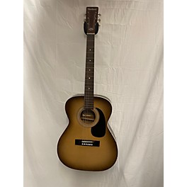 Vintage 1972 Harmony H-6341 Tobacco Burst Acoustic Guitar