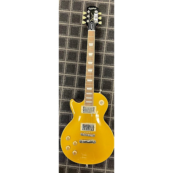 Used Epiphone Les Paul Standard Left Handed Electric Guitar Goldtop